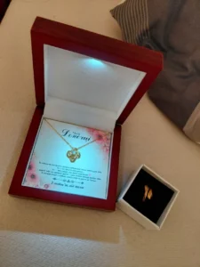 Кольє «Вузол Кохання» донечці – покриття "під срібло" від мами photo review